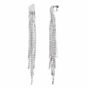 Dangling Sterling Silver Earrings .